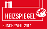 Heizspiegel 2011 erschienen: 35 % mehr Kosten für ölbeheizte Häuser